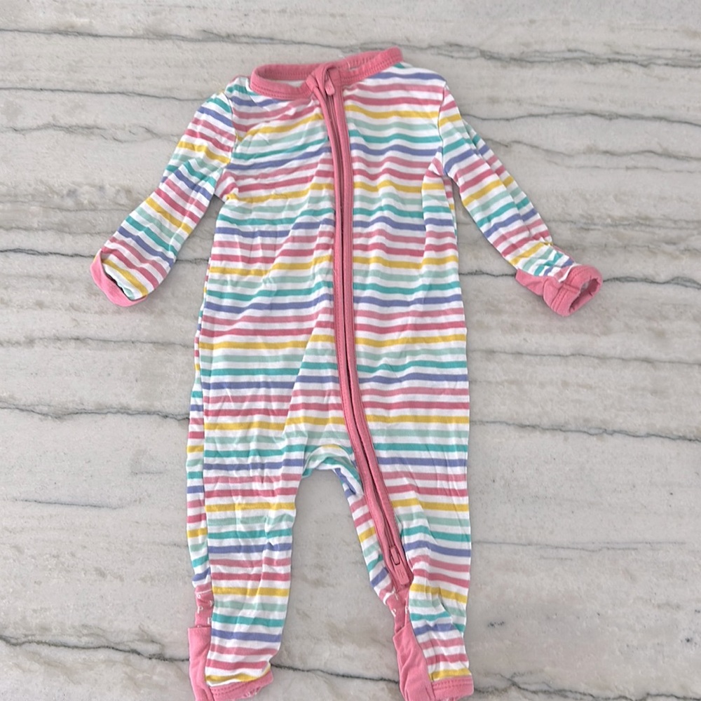 Posh Peanut Newborn Rainbow Onesie